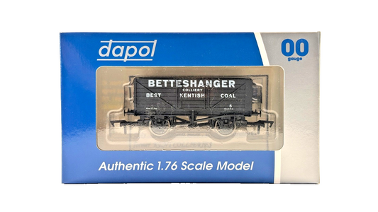 DAPOL 00 GAUGE - BETTESHANGER COLLIERY BEST KENTISH COAL WAGON (LIMITED EDITION)