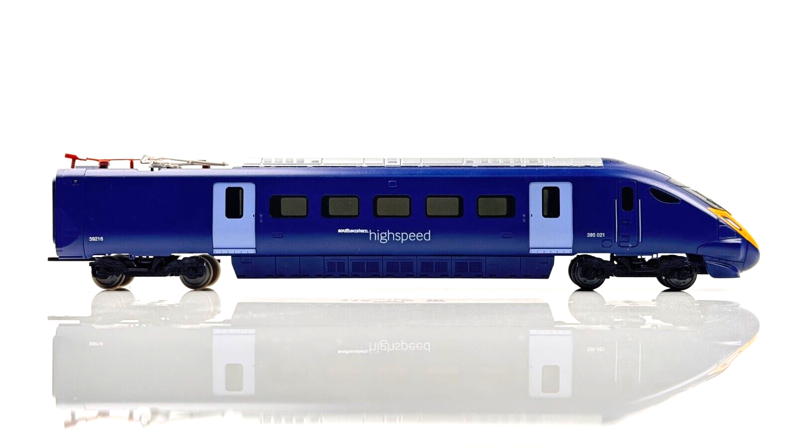 HORNBY 00 GAUGE - SOUTH EASTERN HIGH SPEED BLUE RAPIER 3 CAR SET - UNBOXED