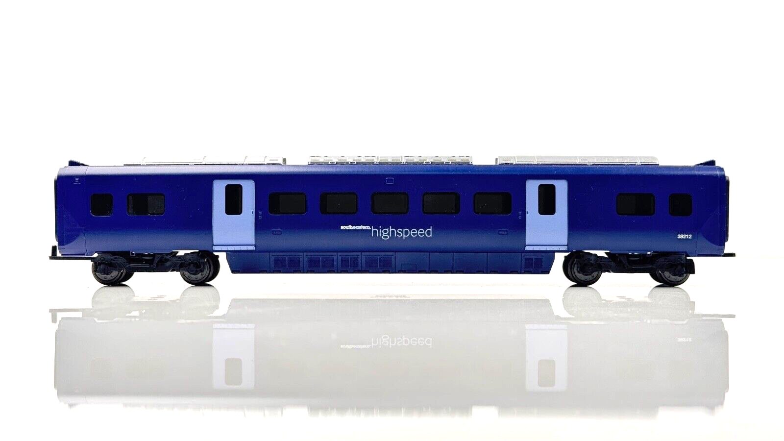 HORNBY 00 GAUGE - SOUTH EASTERN HIGH SPEED BLUE RAPIER 3 CAR SET - UNBOXED