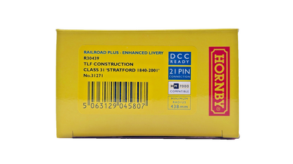 HORNBY OO GAUGE - R30439 - TLF CONSTRUCTION CLASS 31 'STRATFORD 1840-2001' 31271