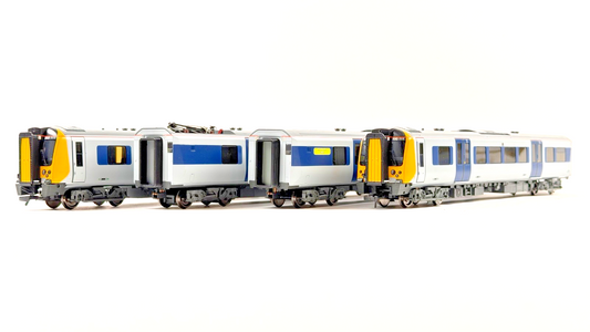 BACHMANN 00 GAUGE - 31-030 - CLASS 350/1 DESIRO FOUR CAR EMU APOLLO SILVERLINK