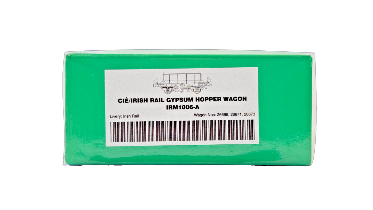 IRISH RAILWAY MODELS 00 GAUGE - IRM1006-A - GYPSUM HOPPER TRIPLE PACK IRISH RAIL