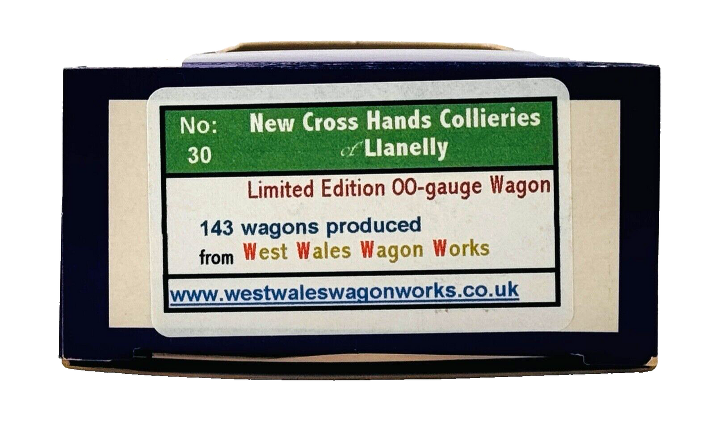 DAPOL 00 GAUGE - NEW CROSS HANDS COLLIERIES LLANELLY NO.398 (LIMITED EDITION)