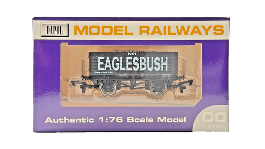 DAPOL 00 GAUGE - EAGLEBUSH WELSH COLLIERY NEATH GWR WAGON NO.1 (LIMITED EDITION)