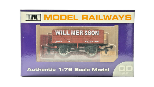 DAPOL 00 GAUGE - WILLMER & SON COLLIERY BRIGHTON WAGON 3069 (LIMITED EDITION)