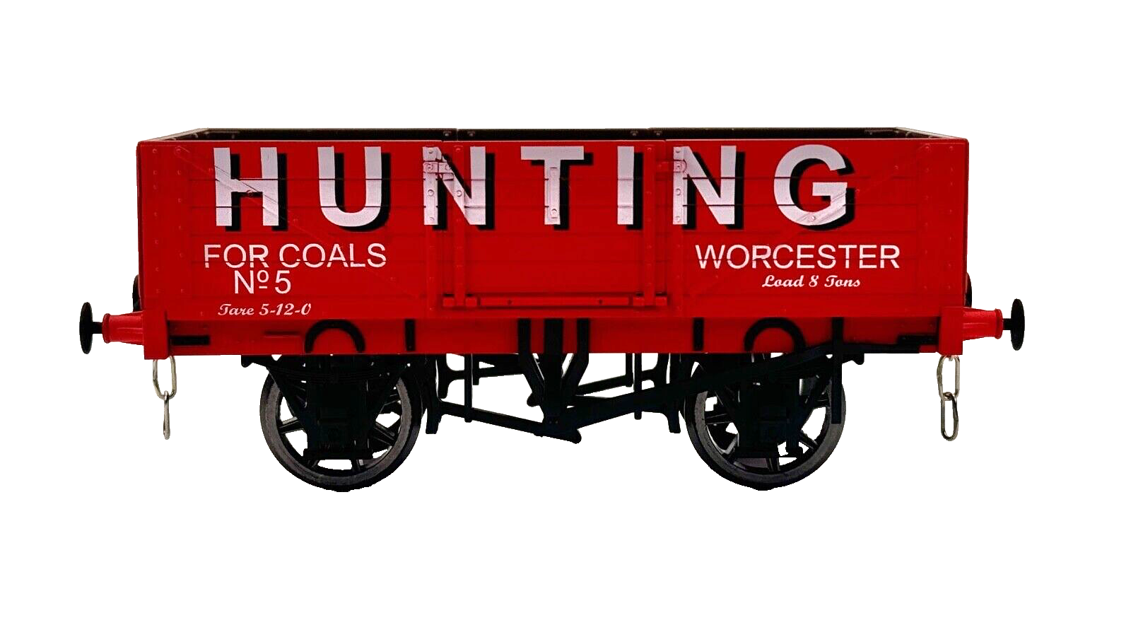 DAPOL O GAUGE - 7F-051-040 - 5 PLANK OPEN WAGON HUNTING WORCESTER NO.5 - BOXED