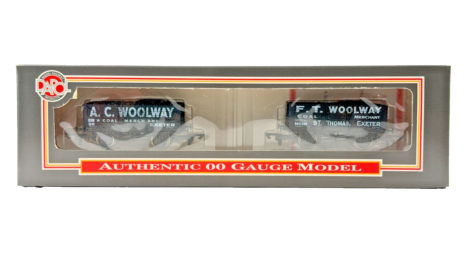 DAPOL 00 GAUGE - A.C & F.T WOOLWAY COAL MERCHANTS EXETER TWIN (LIMITED EDITION)