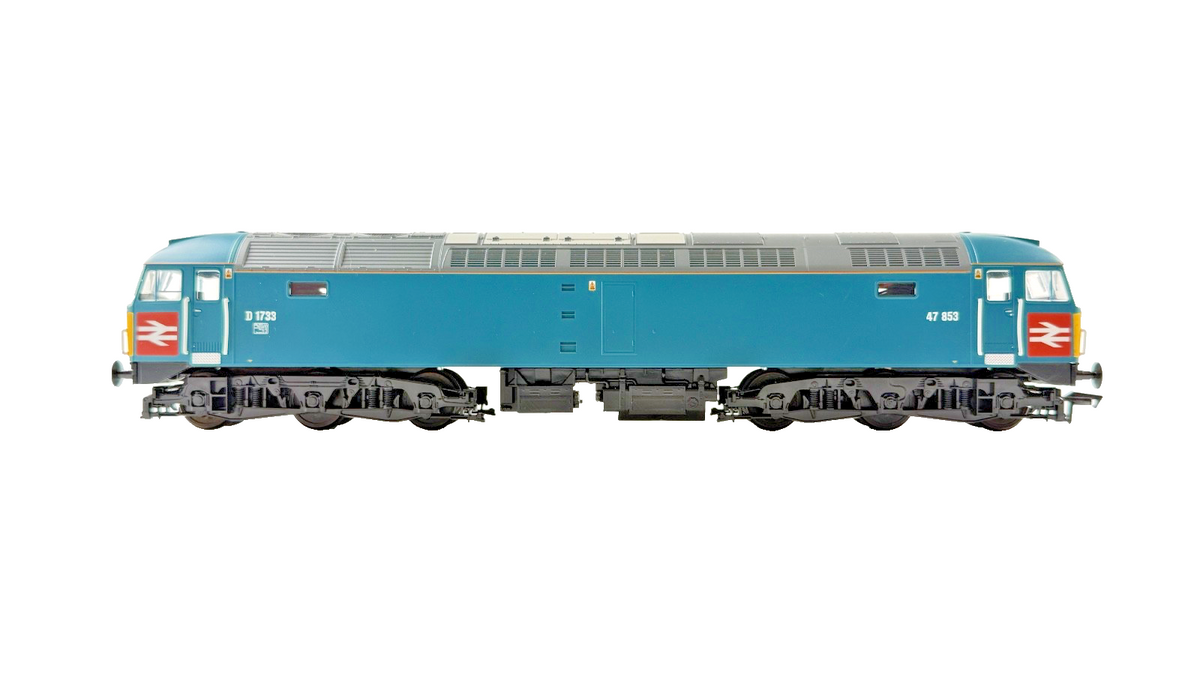 HELJAN OO GAUGE - 4699 - CLASS 47 DIESEL 47853 D1733 HERITAGE RAIL BLUE BOXED
