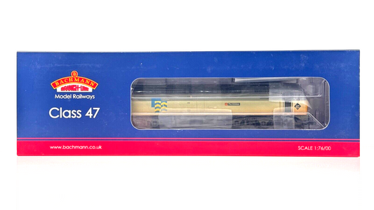 BACHMANN 00 GAUGE - 31-658 - CLASS 47 DIESEL 47190 PECTINIDAE RAILFREIGHT BOXED