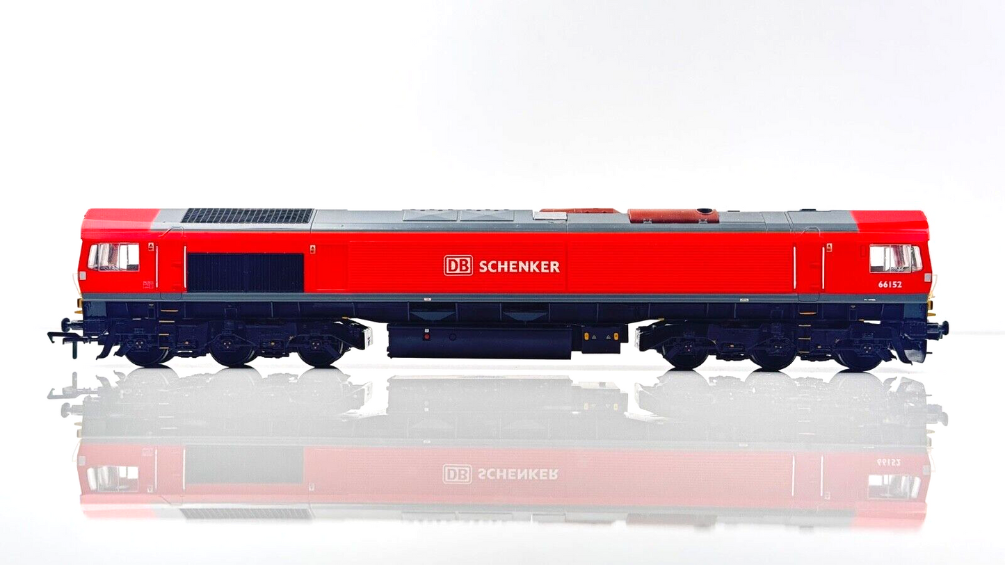 BACHMANN 00 GAUGE - 32-734 - CLASS 66 DIESEL 66152 DB SCHENKER RED - BOXED