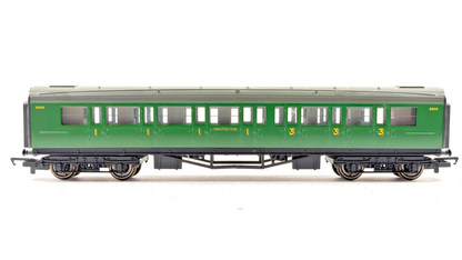 HORNBY OO GAUGE SR SOUTHERN MALACHITE GREEN PASSENGER COACH 5505 UNBOXED
