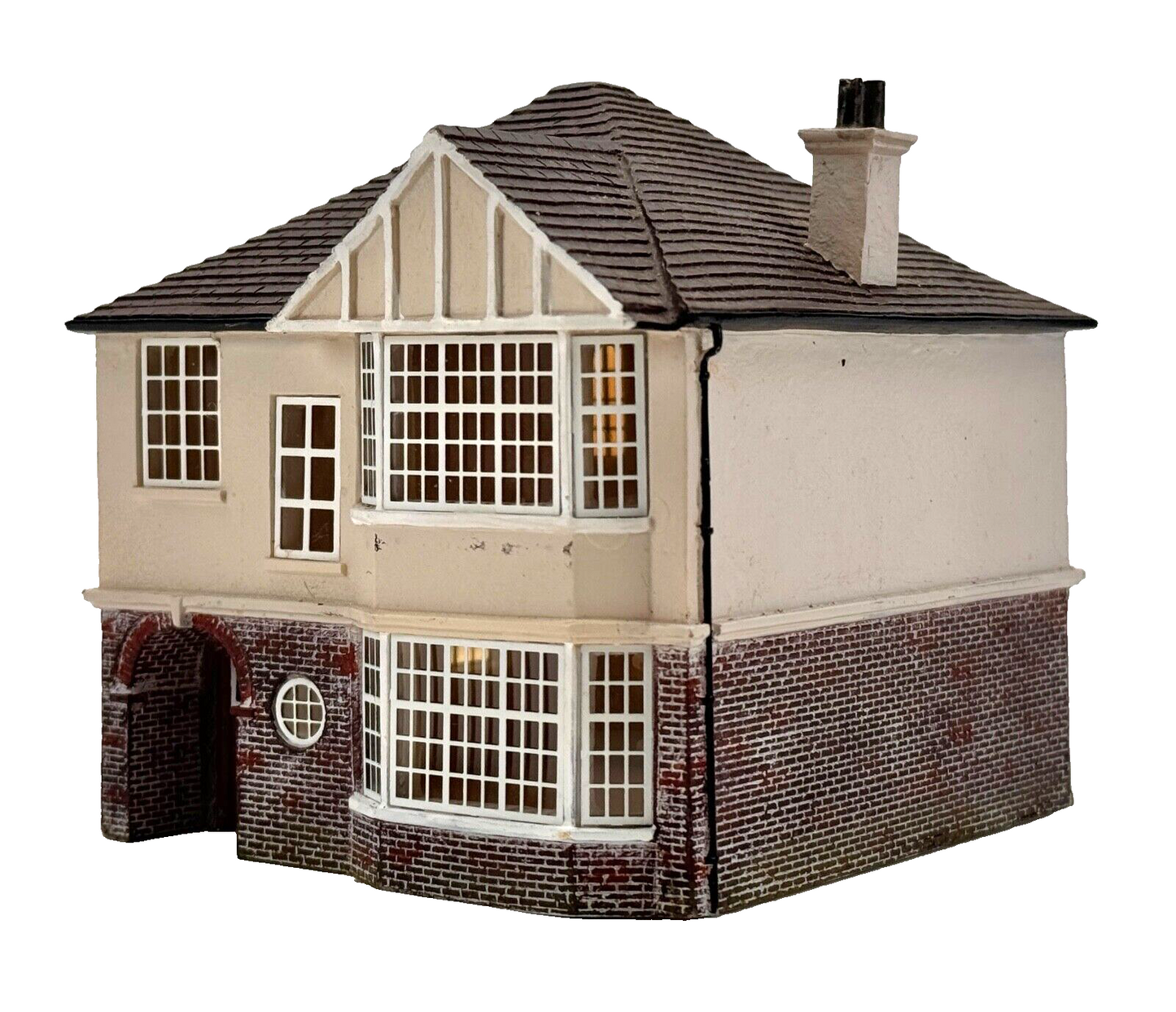 HORNBY 00 GAUGE SKALEDALE - R9720 - SHRUBLANDS 1930'S TOWN HOUSE - UNBOXED