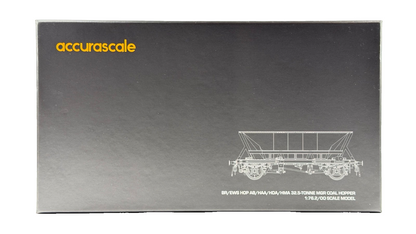 ACCURASCALE OO GAUGE - ACC2580HMA-MB1 - BR/EWS HOP HMA 32.5T MGR COAL HOPPERS