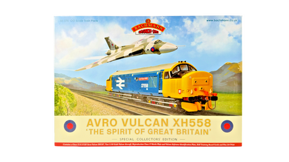 BACHMANN OO GAUGE - 30-375 - AVRO VULCAN XH558 SPIRIT OF GREAT BRITAIN SET