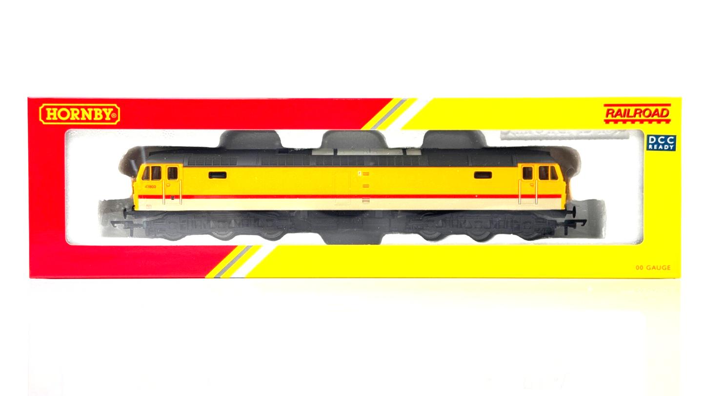 HORNBY 00 GAUGE - R30186 - CLASS 47 DIESEL 47803 BR INFRASTRUCTURE - BOXED