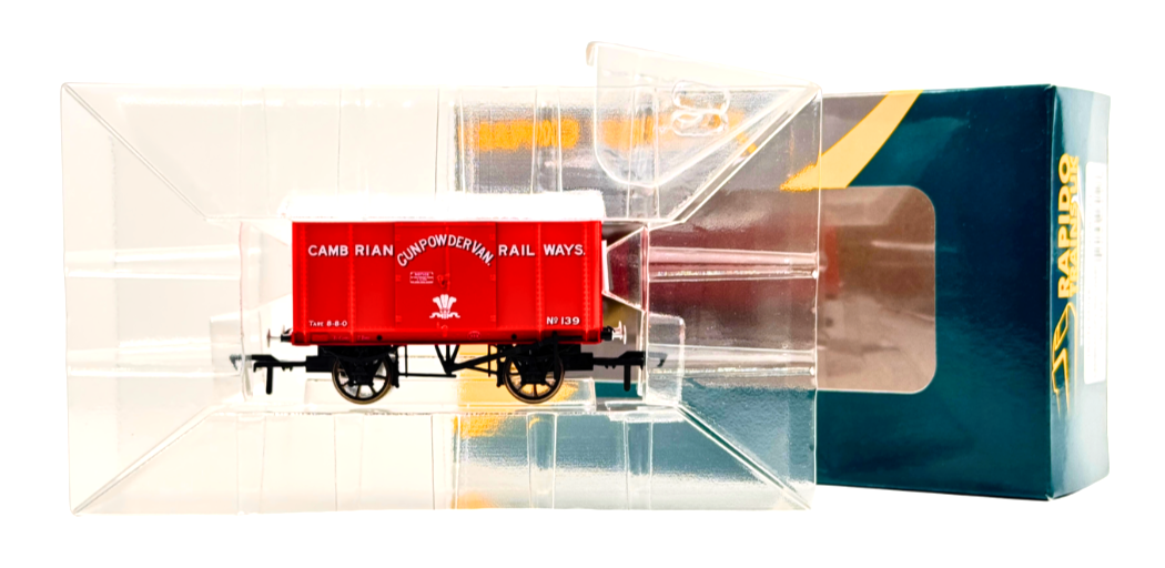 RAPIDO 00 GAUGE - 908021 - IRON MINK CAMBRIAN GPV RED LIVERY NO.139 - BOXED