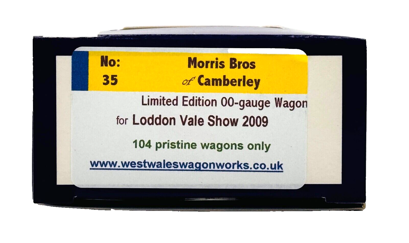 DAPOL 00 GAUGE - MORRIS BROTHERS OF CAMBERLEY WAGON NO.22 (LIMITED EDITION)