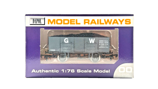 DAPOL 00 GAUGE - GREAT WESTERN GREY EBBW VALE WAGON 10995 (LIMITED EDITION)