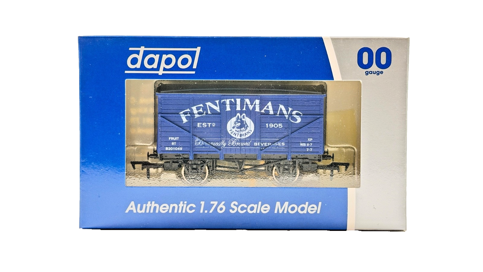DAPOL 00 GAUGE - FENTIMANS BOTANICALLY BREWED BEVERAGES WAGON (LIMITED EDITION)