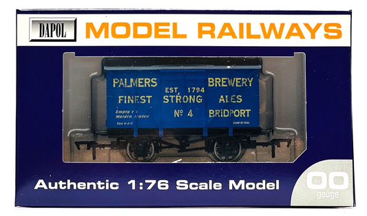 DAPOL 00 GAUGE - PALMERS BREWERY BRIDPORT FINEST STRONG ALES 4 (BUFFERS LTD ED)