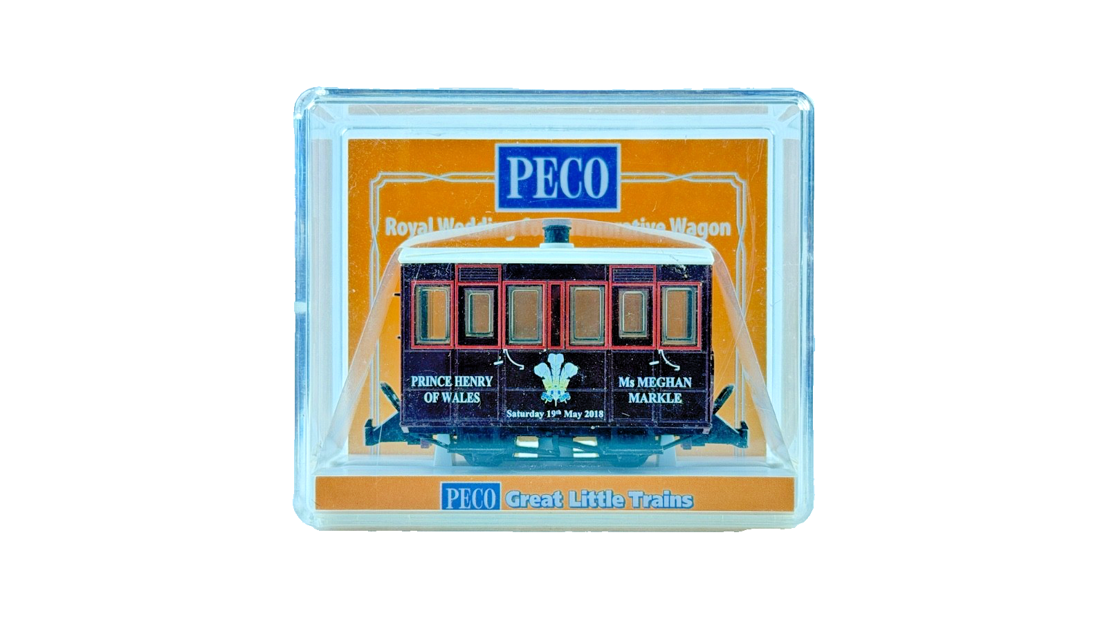 PECO OO9 SCALE - GR-520RW - PRINCE HENRY OF WALES MEGHAN MARKLE ROYAL WEDDING