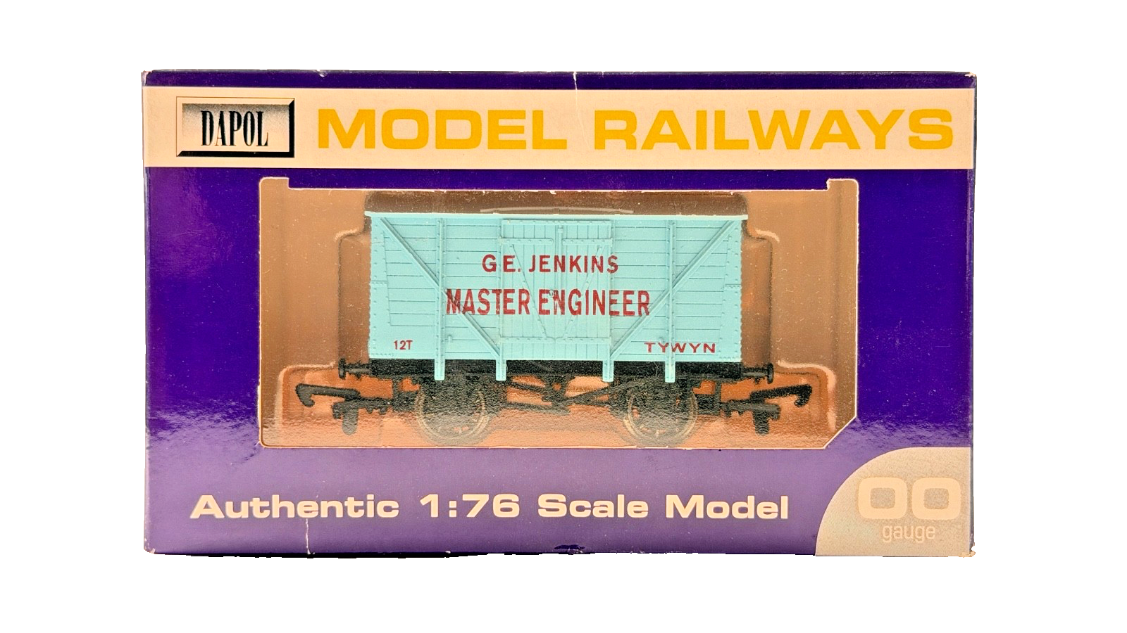 DAPOL 00 GAUGE - G.E JENKINS MASTER ENGINEER WELSH TYWYN VAN (LIMITED EDITION)