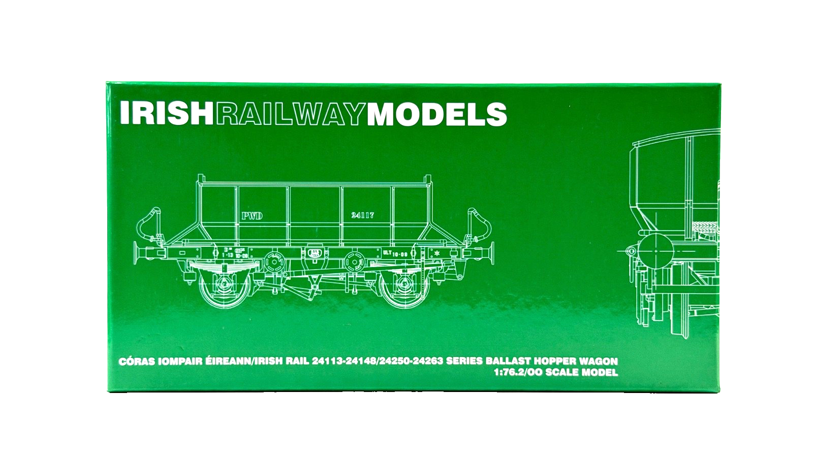 IRISH RAILWAY MODELS 00 GAUGE - IRM1030-CIE-A - CIE IRISH BALLAST WAGON PACK