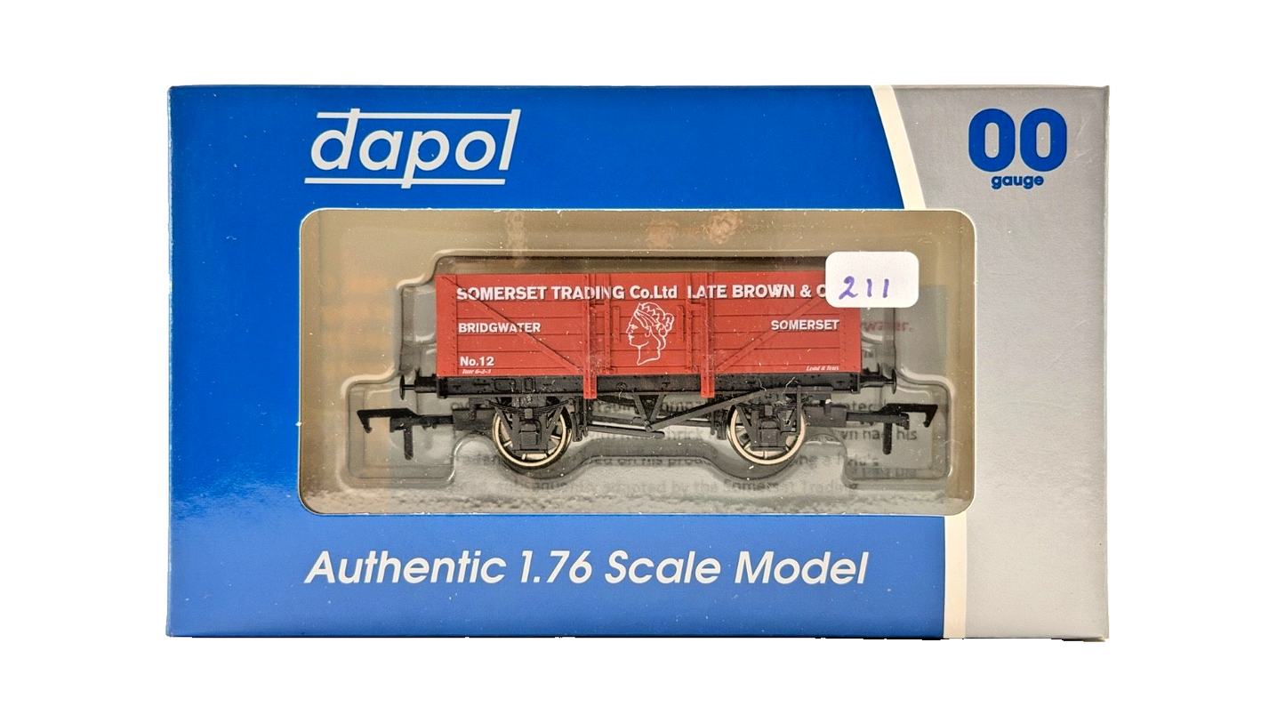 DAPOL 00 GAUGE - SOMERSET TRADING CO LATE BROWN BRIDGWATER 12 (LIMITED EDITION)