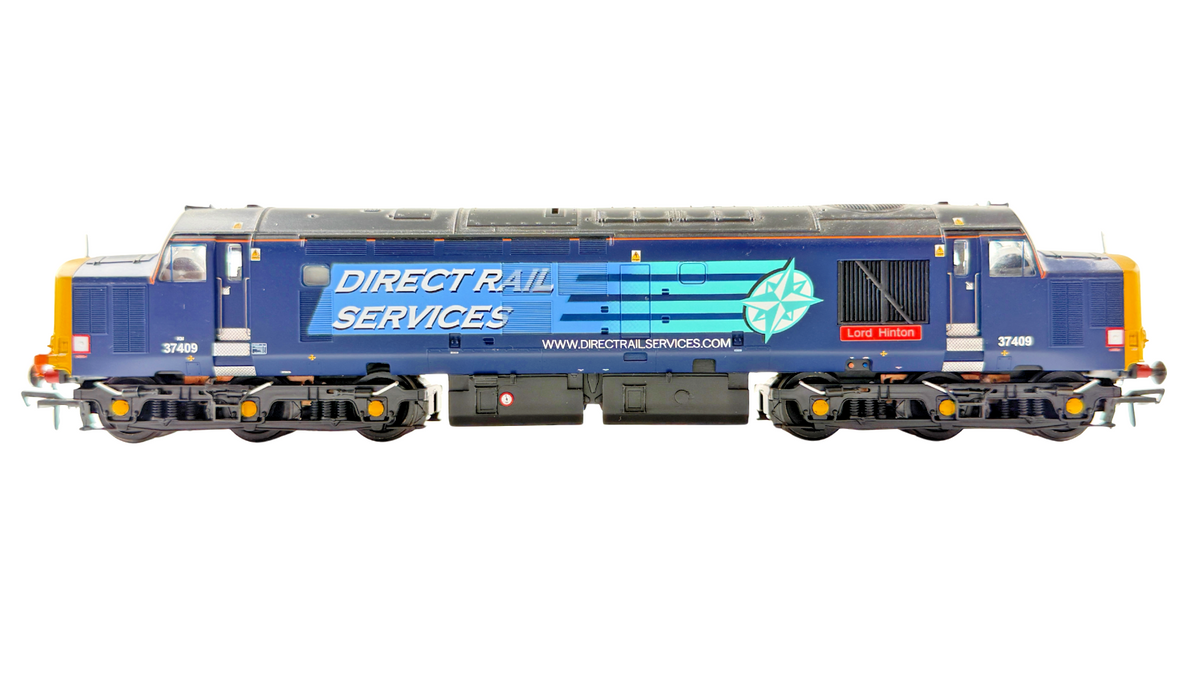 BACHMANN OO GAUGE - 32-381Q - CLASS 37/4 DIESEL 37409 DRS LORD HINTON MODEL RAIL
