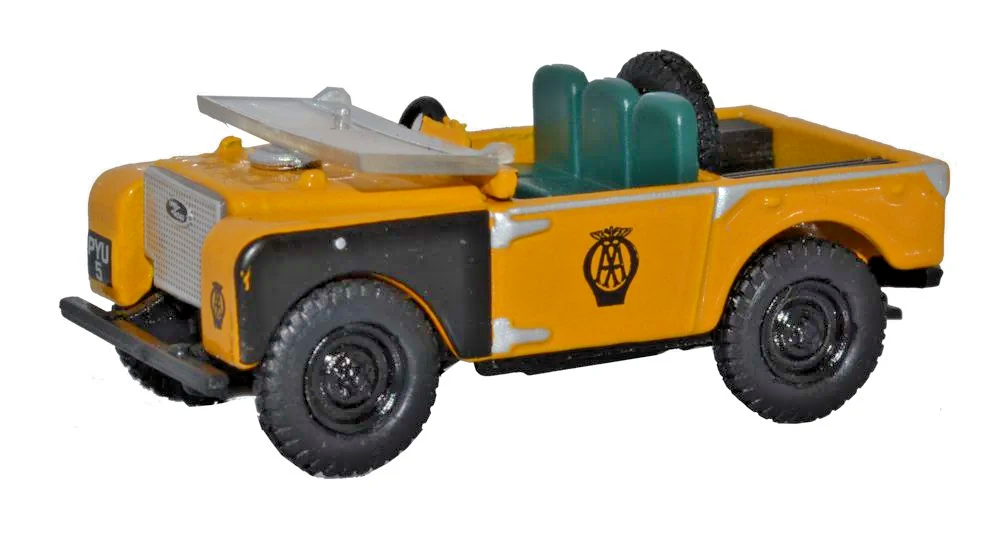 OXFORD DIECAST 1/76 SCALE - 76LAN180003 - LAND ROVER 80' OPEN BACK AA - NEW