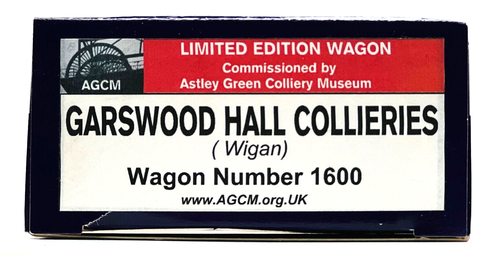 DAPOL 00 GAUGE - 'GARSWOOD HALL COLLIERIES LTD' WIGAN NO.1600 (LIMITED EDITION)