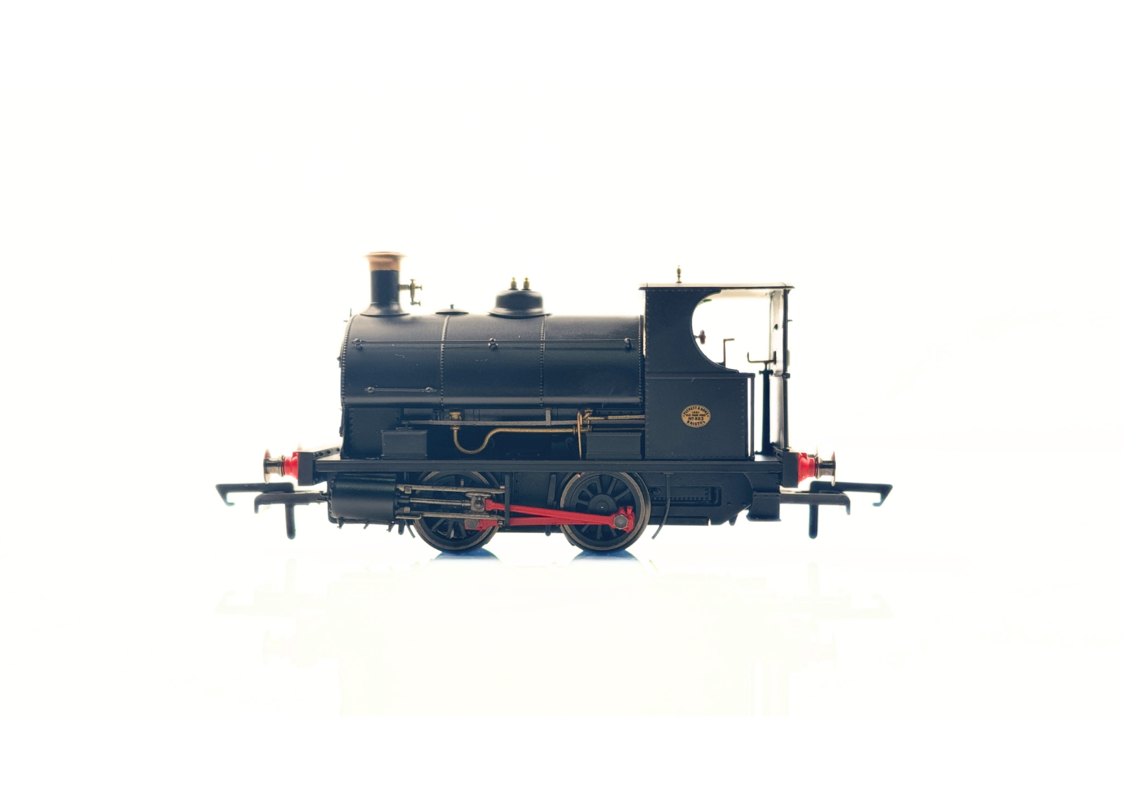 HORNBY 00 GAUGE - R3550 - PECKETT W4 0-4-0 LOCOMOTIVE LILLESHALL CO NO.883 BOXED