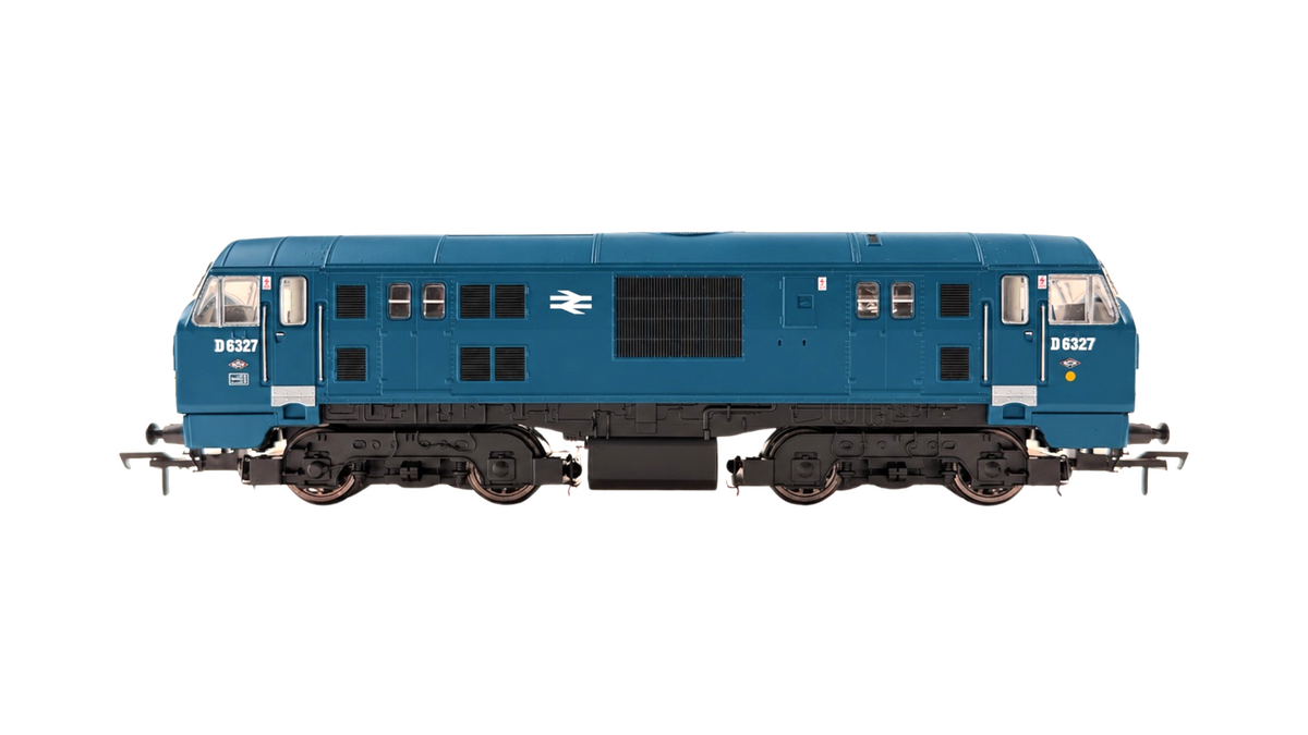 DAPOL OO GAUGE - 4D-012-006 - CLASS 22 D6327 BR BLUE SYP FONT A H/CODE BOXED