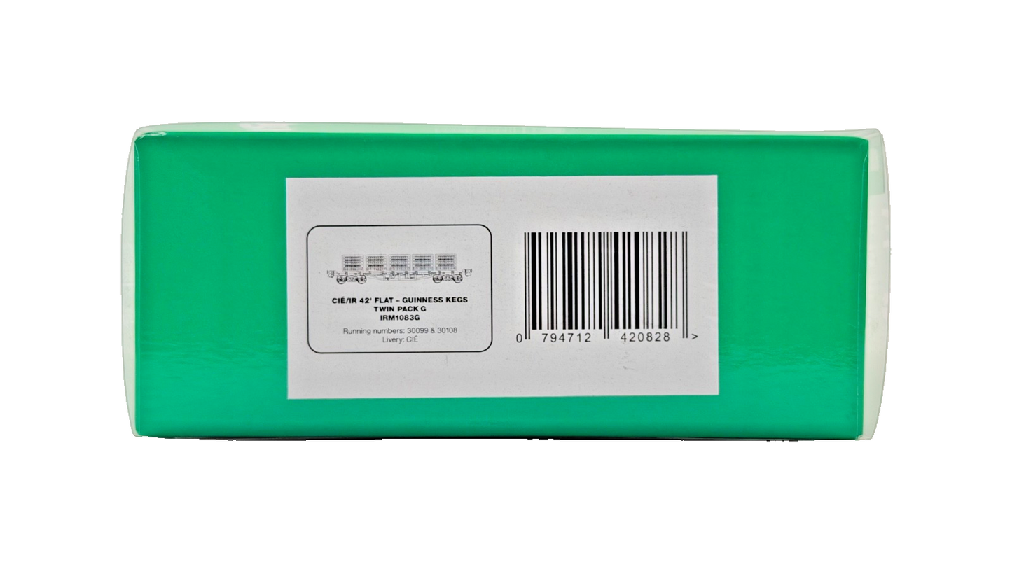 IRISH RAILWAY MODELS 00 GAUGE - IRM1083G - GUINNESS KEGS TWIN PACK G "CIE"