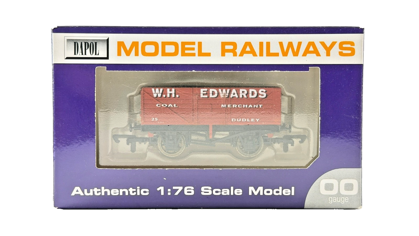 DAPOL 00 GAUGE - W H EDWARDS COAL MERCHANT OF DUDLEY WAGON 25 (LIMITED EDITION)