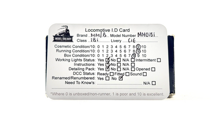 BACHMANN MURPHY MODELS 00 GAUGE - MM0181 - CLASS 181 CIE BLACK B181 PRISTINE