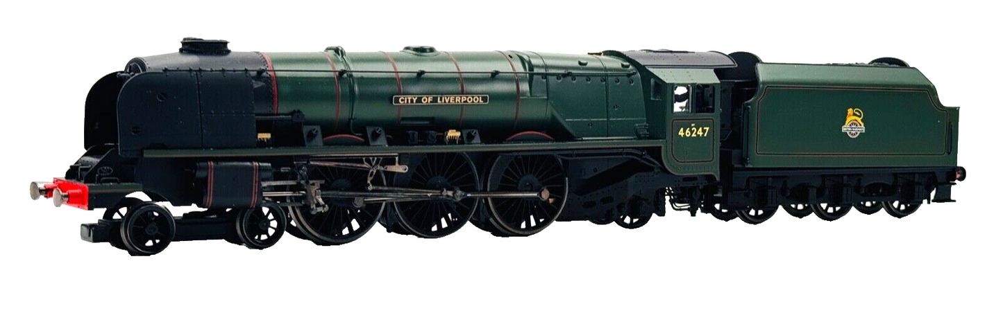 HORNBY 00 GAUGE - R3195 - BR 4-6-2 'CITY OF LIVERPOOL - DCC SOUND & SMOKE!