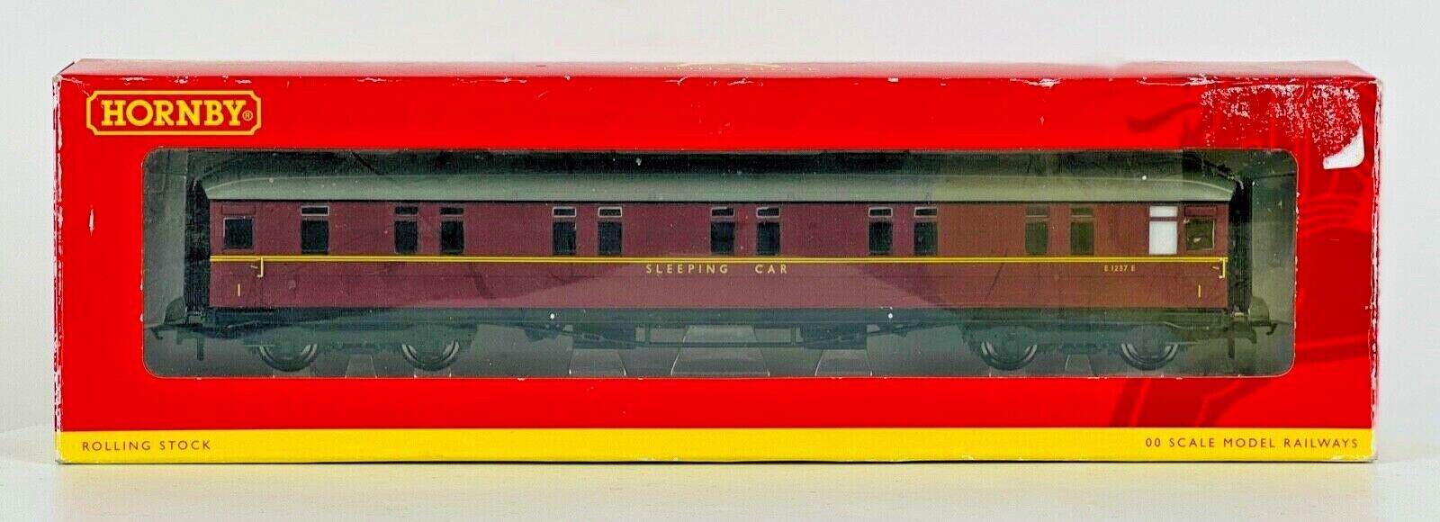 HORNBY 00 GAUGE - R4264B - BR 61FT 6IN CORRIDOR 1ST CLASS SLEEPER COACH 'E1237E'