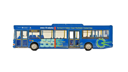CORGI 1/76 SCALE - DENNIS DART SLF LONDON UNITED HEATHROW AIRPORT BUS UNBOXED