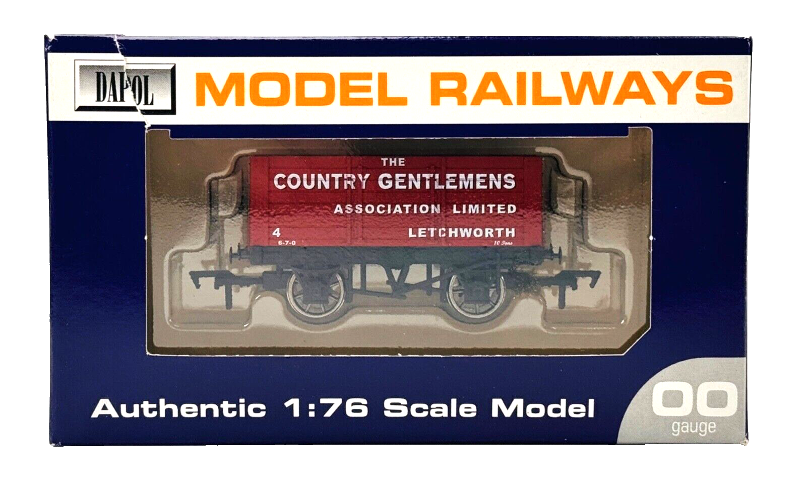 DAPOL 00 GAUGE - COUNTRY GENTLEMENS ASSOCIATION LETCHWORTH 4 (LIMITED EDITION)