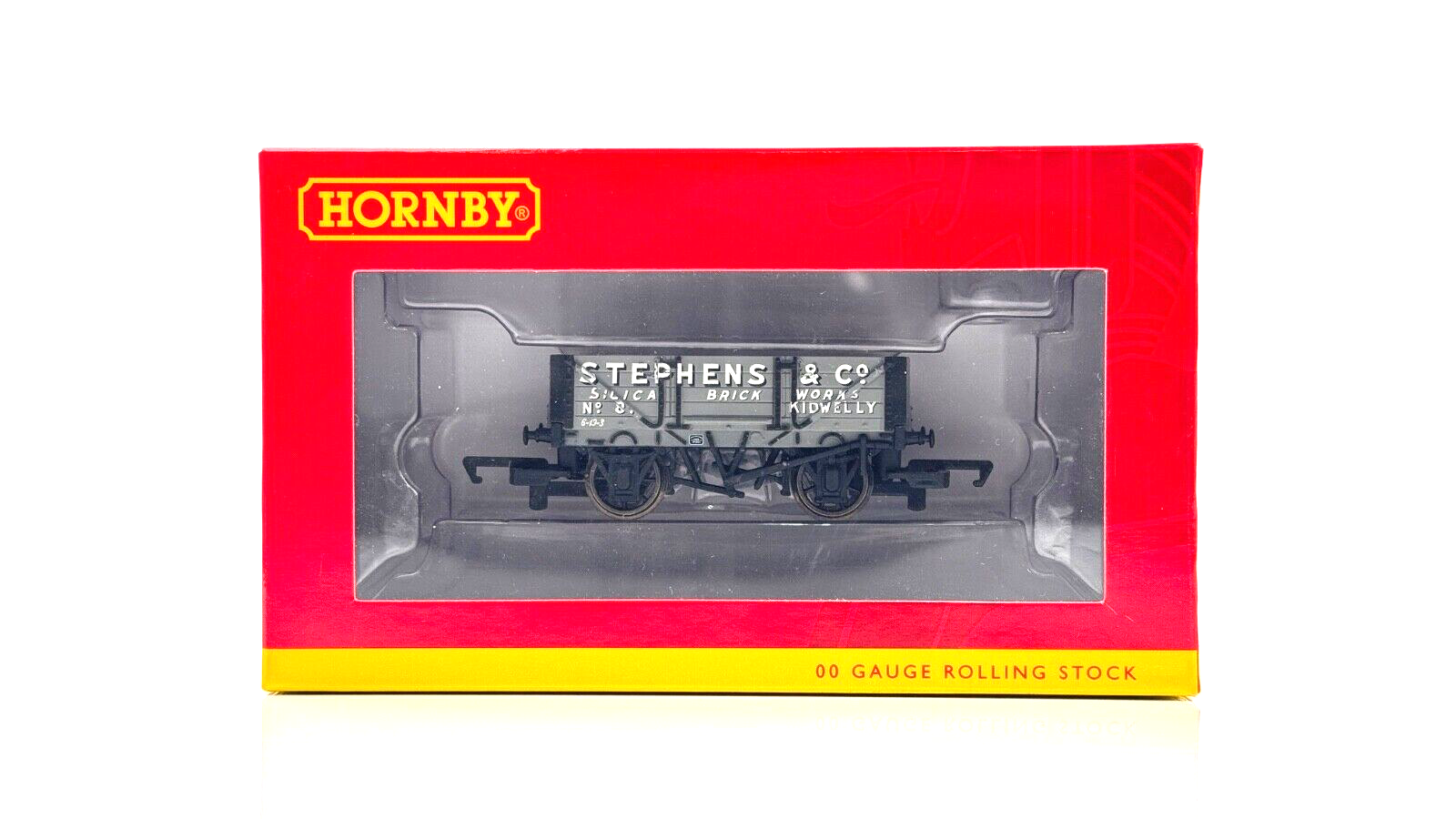 HORNBY 00 GAUGE - R6746 - 4 PLANK WAGON STEPHENS & CO KIDWELLY - BOXED