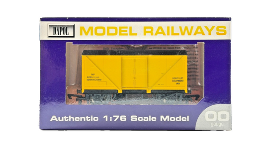 DAPOL 00 GAUGE - ENGINEERS YELLOW BREAKDOWN VAN IMMINGHAM (LIMITED EDITION)