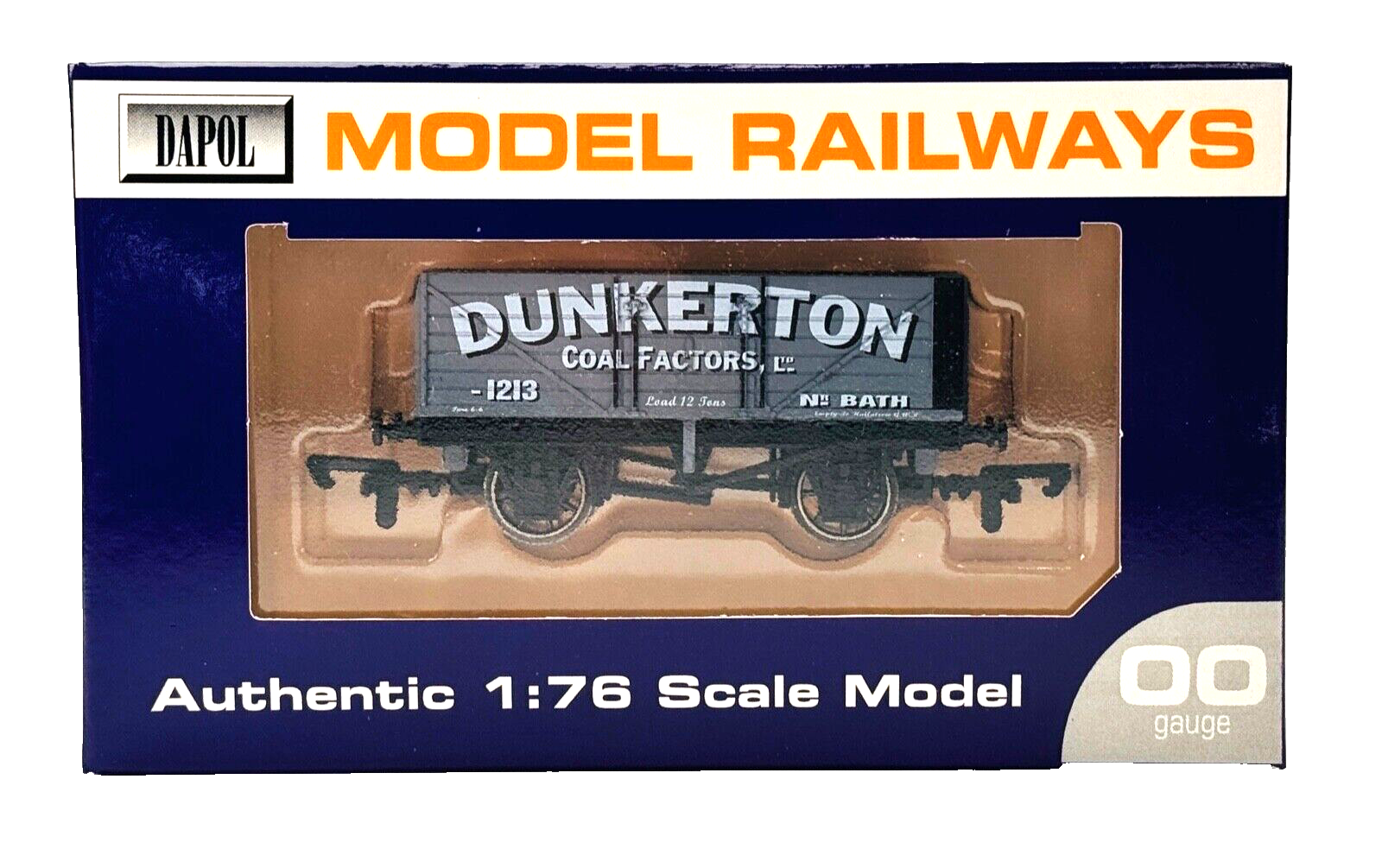 DAPOL 00 GAUGE - DUNKERTON COAL FACTORS NR BATH WAGON 1213 (LIMITED EDITION)