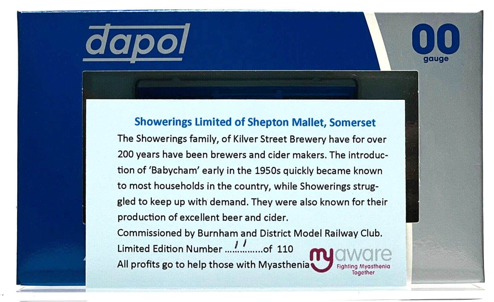 DAPOL 00 GAUGE - SHOWERINGS BREWERY SHEPTON MALLET NO.21 (BURNHAM LIMITED ED)