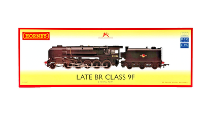 HORNBY OO GAUGE - R3987 - LATE BR BLACK CLASS 9F LOCOMOTIVE 2-10-0 NO.92194