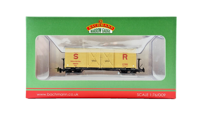 BACHMANN OO9 SCALE - 393-030 - BOGIE COVERED GOODS WAGON SR STONE