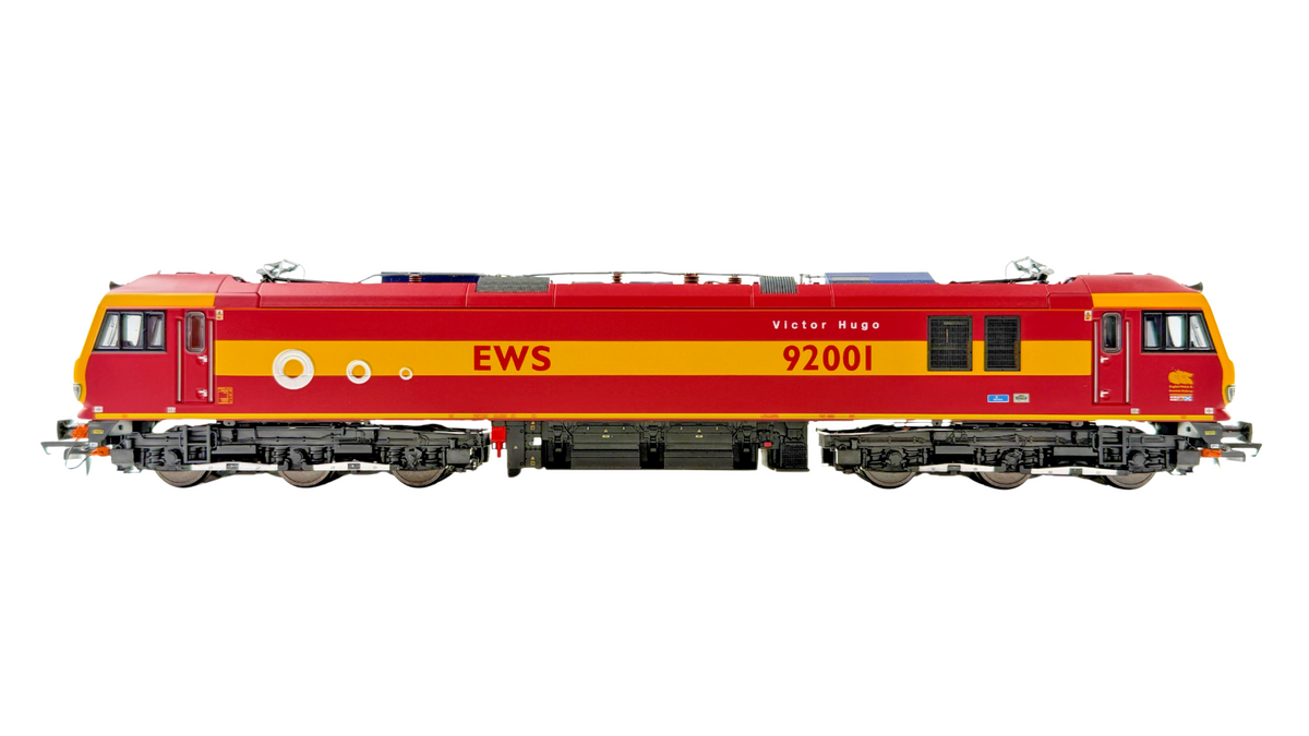 ACCURASCALE OO GAUGE - ACC2190 - CLASS 92 LOCO 92001 EWS VICTOR HUGO BOXED