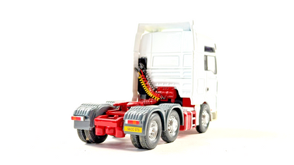 CORGI 1/50 SCALE PLAIN WHITE MAN 6X2 TRACTOR UNIT UNBOXED