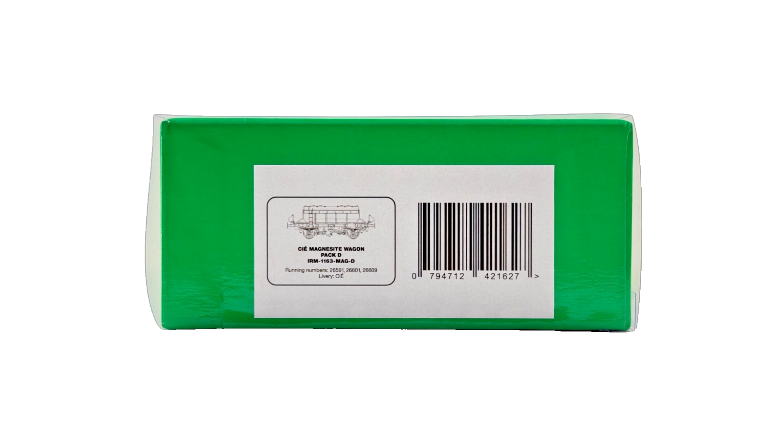 IRISH RAILWAY MODELS 00 GAUGE - IRM-1163-MAG-D - CIE MAGNESITE WAGON PACK D