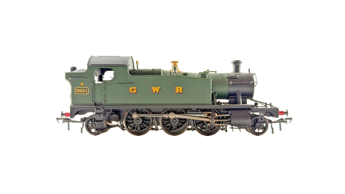 BACHMANN OO GAUGE - 32-135 - 4575 PRAIRIE TANK LOCOMOTIVE 5531 GWR GREEN BOXED